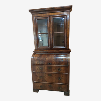 Victorian mahogany bookcase desk circa 1820