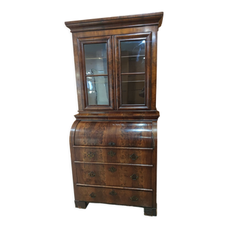 Victorian mahogany bookcase desk circa 1820