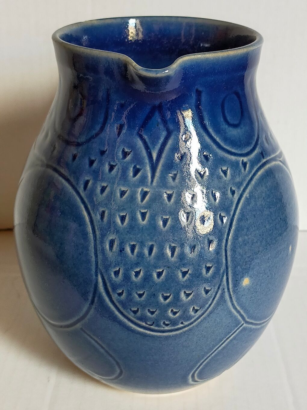 Vintage ceramic zoomorphic potter's pitcher