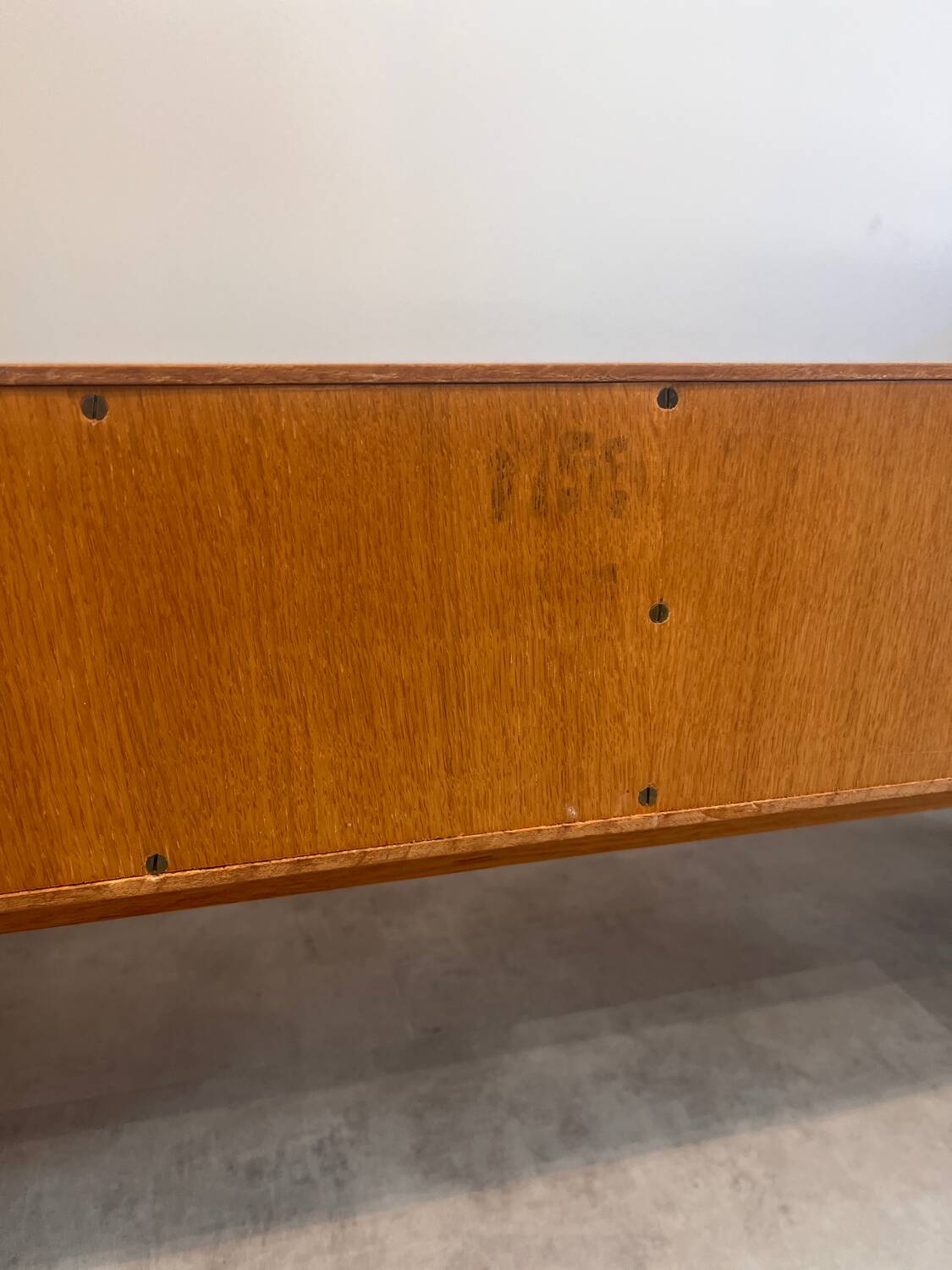 Light oak coffee table by marian grabinski ikea