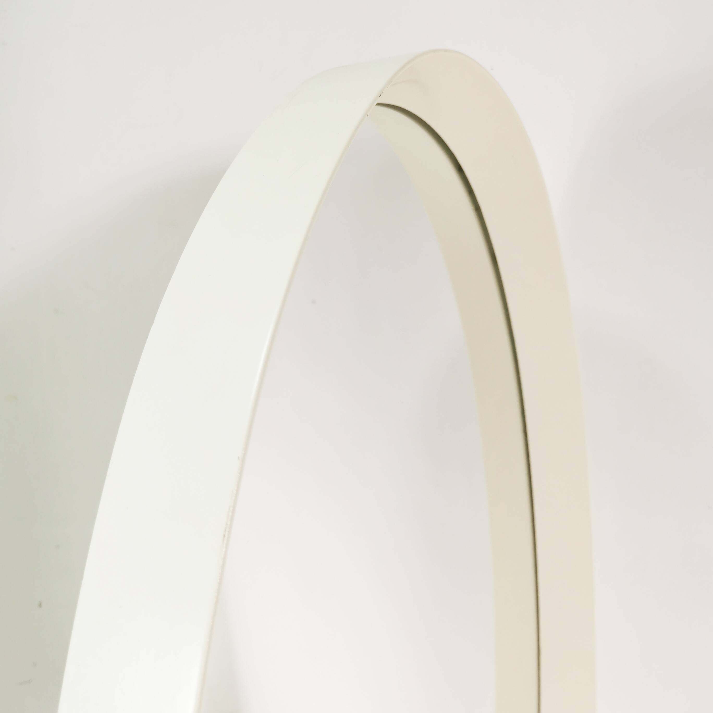Miroir mural minimaliste - ovale, Allemagne, années 70