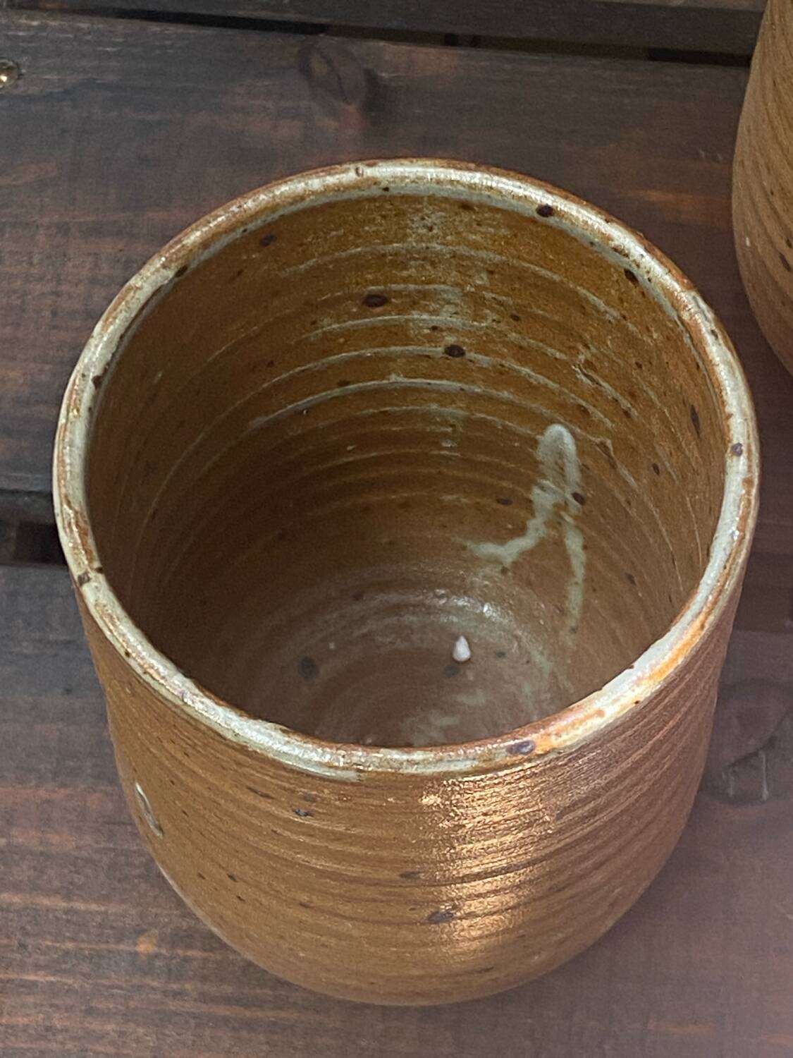 Vallauris Pyrite Stoneware Bowl and Mugs