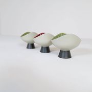 Mid-century modern set of 3 Bahia bowls by Carl-Harry Stålhane, Rörstrand, Sweden.