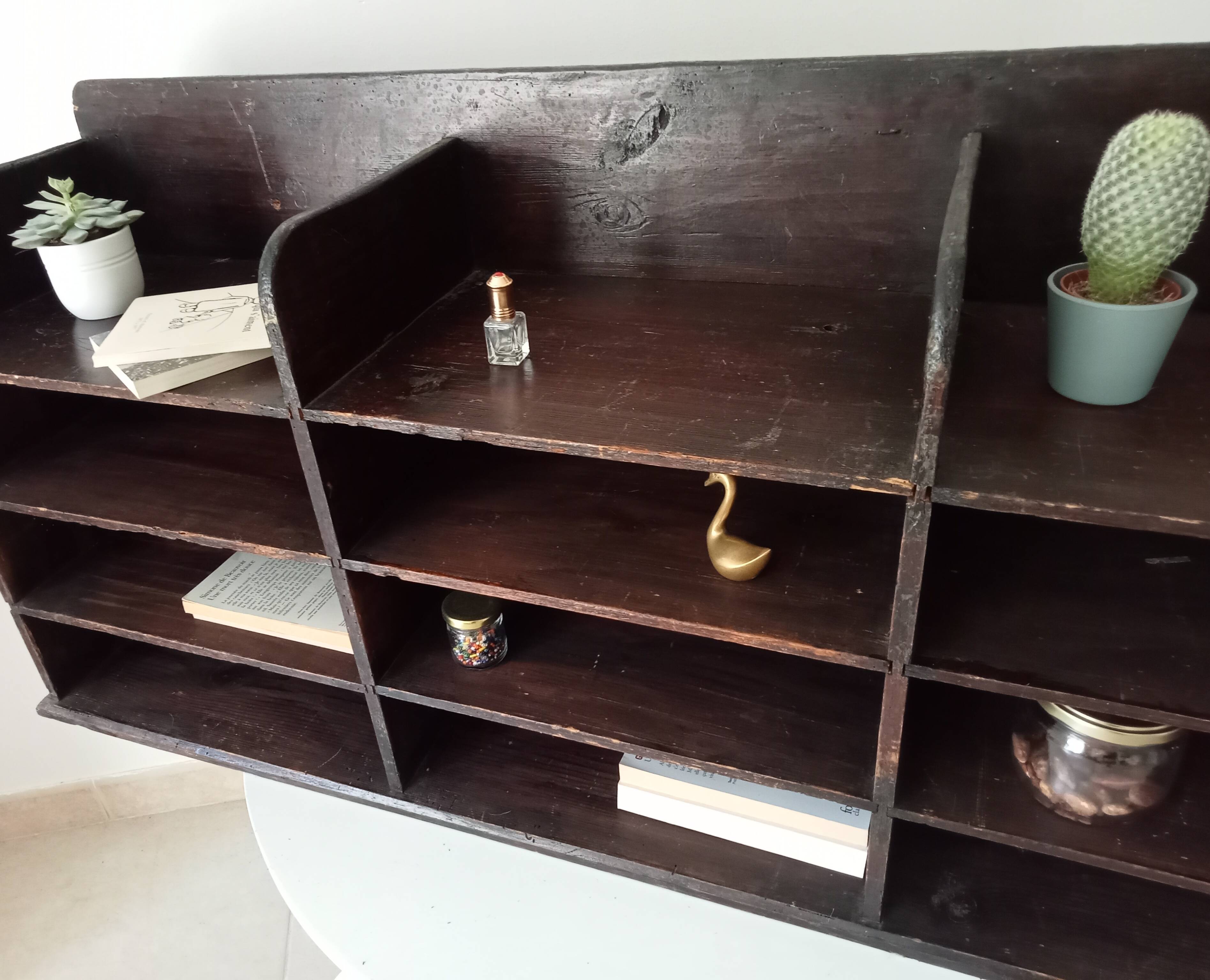 Postal sorting furniture from the 1940s/1950s.