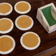 Set de sous verres en marbre de Carrare