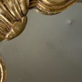 Golden mirror 58x34cm