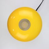 Rare Yellow Mushroom Table Lamp by Luigi Massoni for Guzzini, 1970s