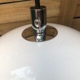 White 70s pendant lamp