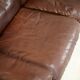 Sofa De Sede. Leather "chocolate" Switzerland, circa 1970