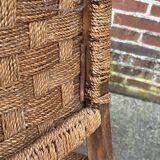 Bauhaus rope chair easy chair Erich Dieckmann style