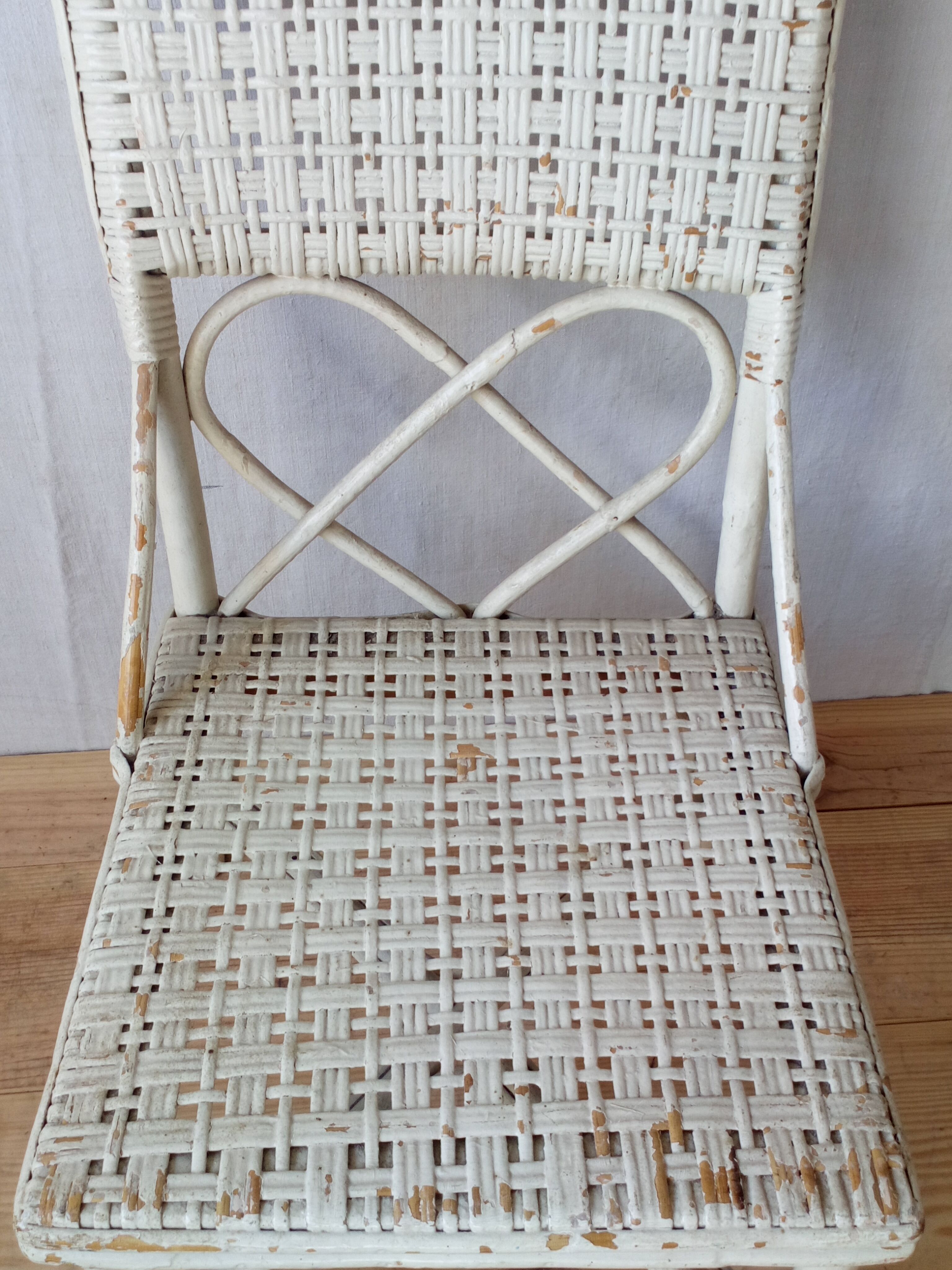 Low chair rattan 1900
