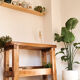 Solid oak workbench early XX th