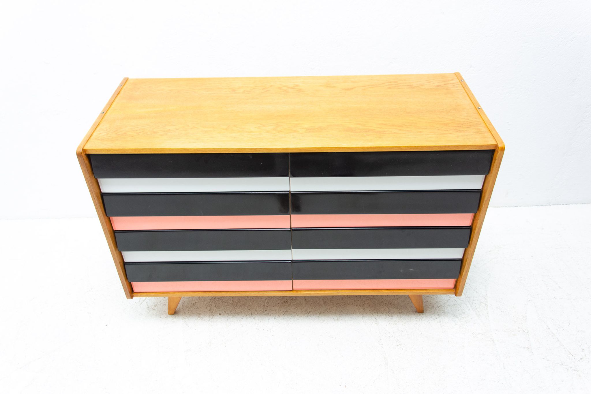 Mid century chest of drawers U-458 by Jiri Jiroutek Czechoslovakia, 1960´s