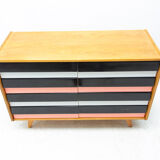 Mid century chest of drawers U-458 by Jiri Jiroutek Czechoslovakia, 1960´s