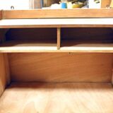 Vintage Scandinavian wall-mounted desk from the 60s