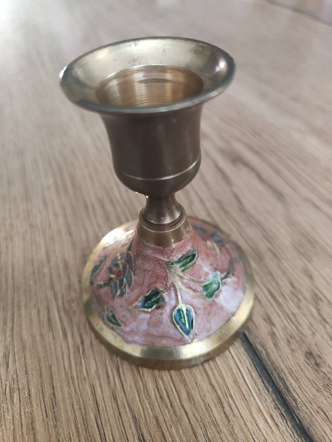 Vintage brass candlestick
