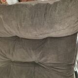 Ensemble canape et paire de fauteuil tubulaire chromé années 70 vintage