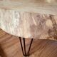 Solid wood coffee table - Unique piece -