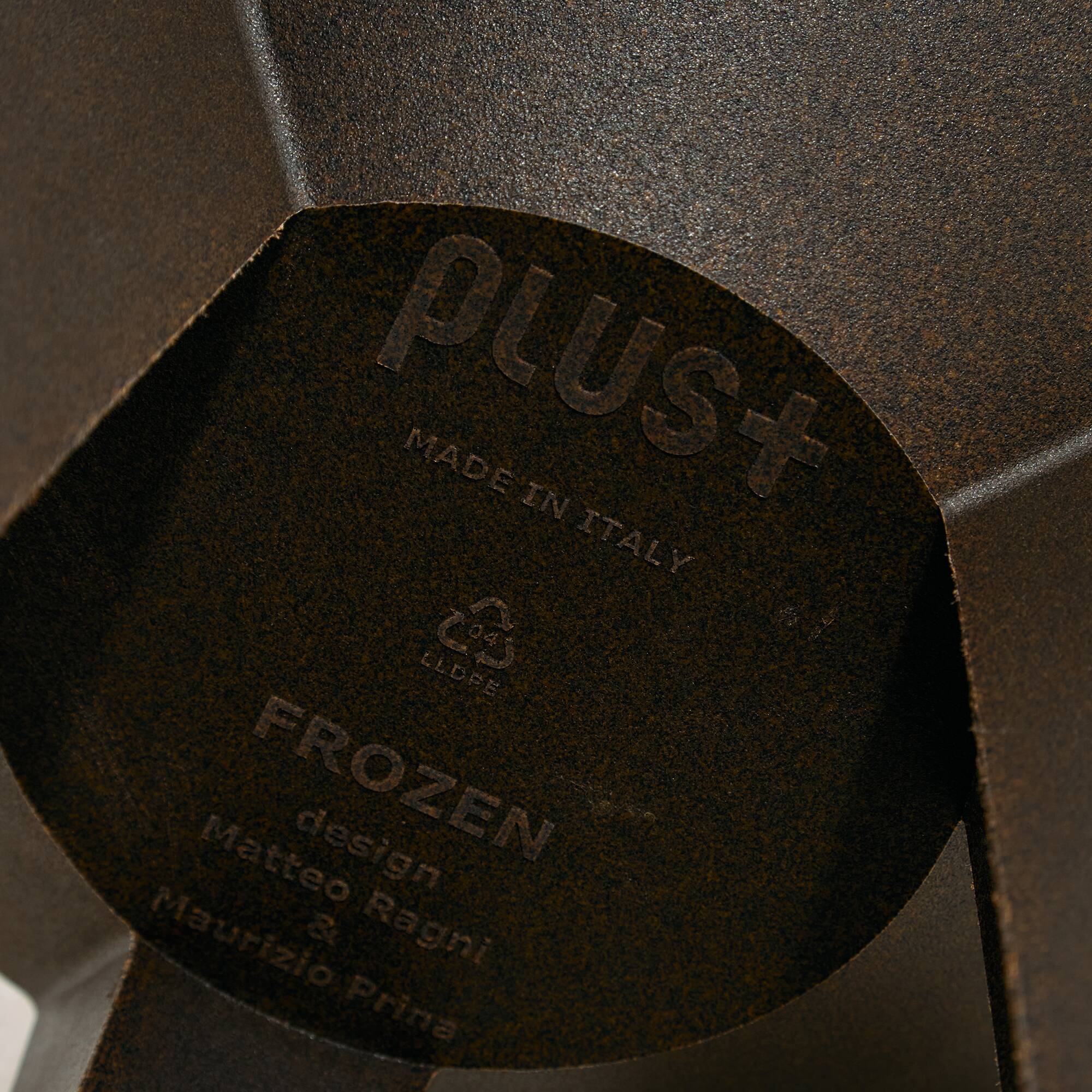 Frozen bar stool by Matteo Ragni and Maurizio Prina for Plust