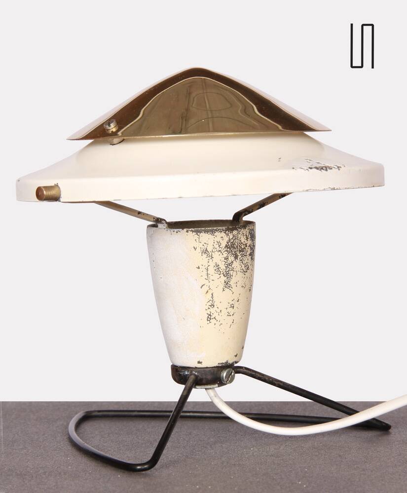 Small vintage lamp produced by Zukov around 1950