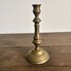 Grand flambeau / bougeoir ancien en laiton – Style Louis XIV