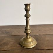 Large candelabrum / antique candlestick in brass – Louis XIV style