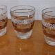 Complete Arques crystal liqueur service, carafe and glasses