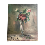 Bouquet on canvas