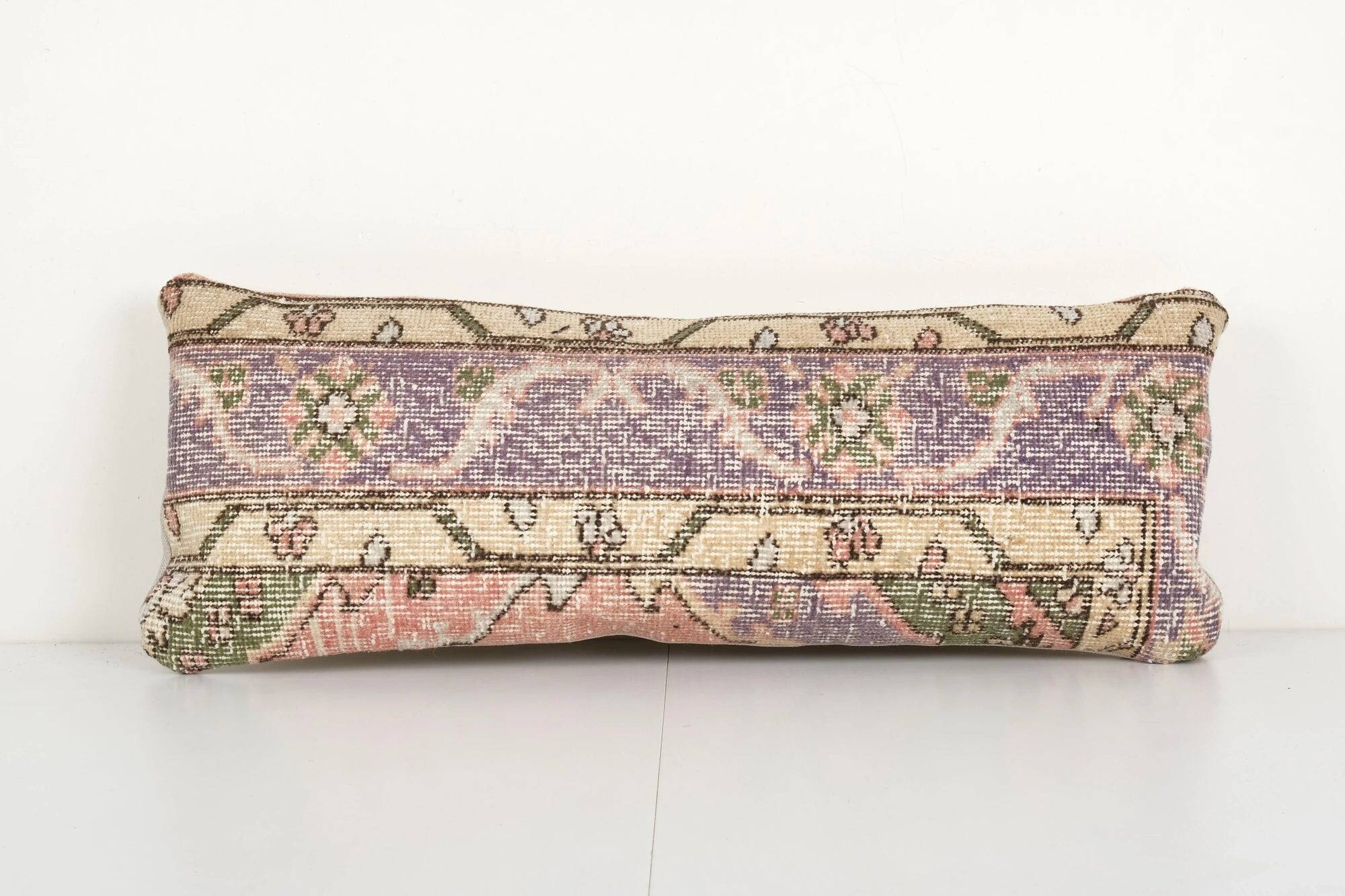 Vintage Turkish cushion cover 30x76 cm