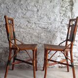 Vintage Wicker rattan chairs