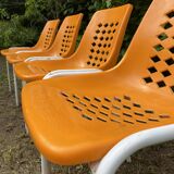 Bar terrace chairs, 70s
