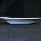 Plate in faience hr quimper decoration of breton