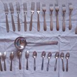 Ménagère , Rex en métal argenté , 24 pièces