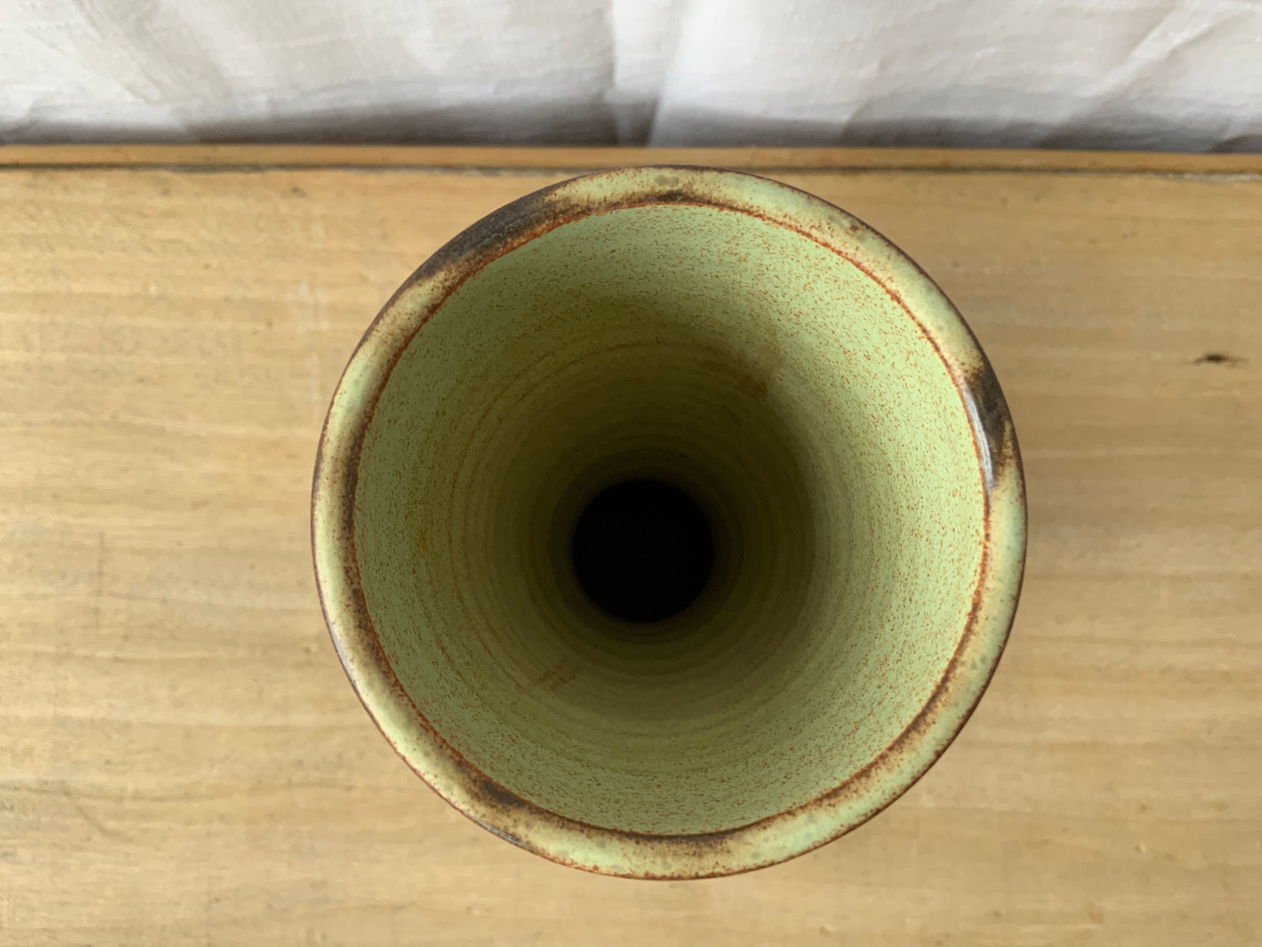 Vallauris sandstone vase