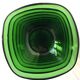 8 ramekins, translucent green tempered glass cups, vereco france shape