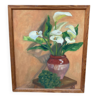 Nature morte aux arums