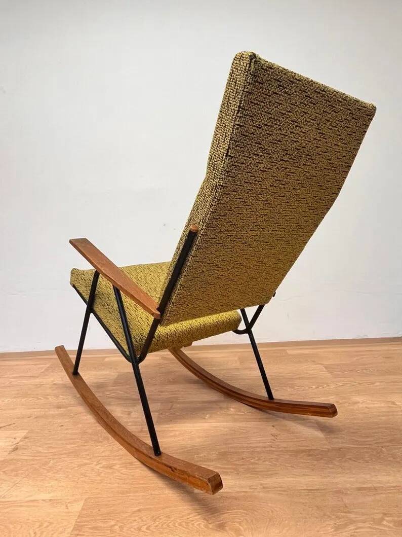 1960s Mid Century Design Rocking Chair - Czechoslovakia