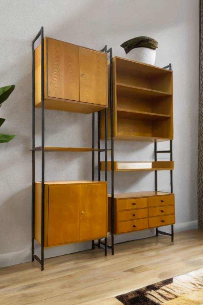 Drevotàr storage unit, Czech vintage 1960s