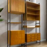 Drevotàr storage unit, Czech vintage 1960s