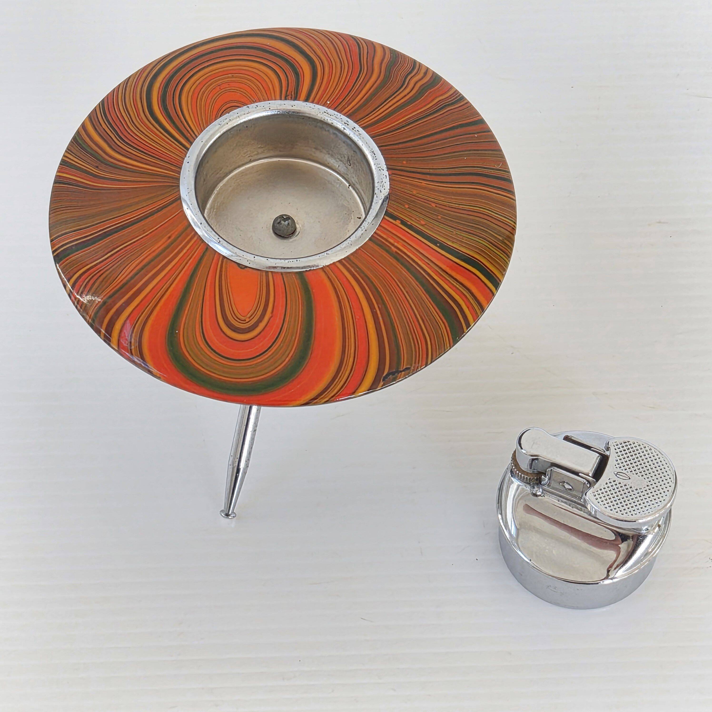 VINTAGE UFO BRIQUET TRIPOD 1960 ROCKABILLY 60S 1960S 1960S