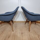 Restored shell armchair by Miroslav Navratil