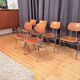 Set of six KN-38 chairs designed by Karl Nothhelfer for VS Möbel, Germany,