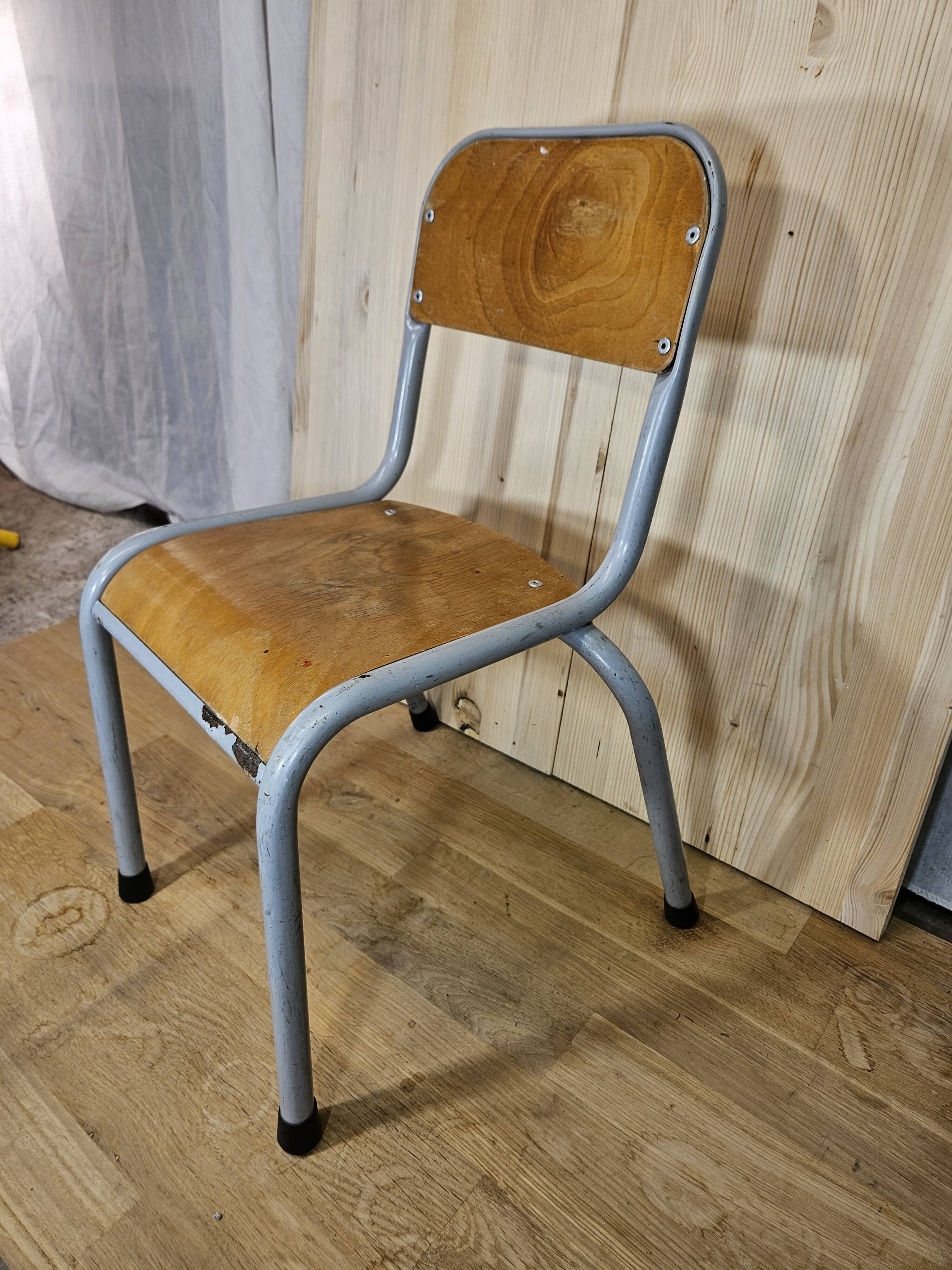 Chaise écolier/ chaise enfant 1970