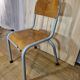 Chaise écolier/ chaise enfant 1970