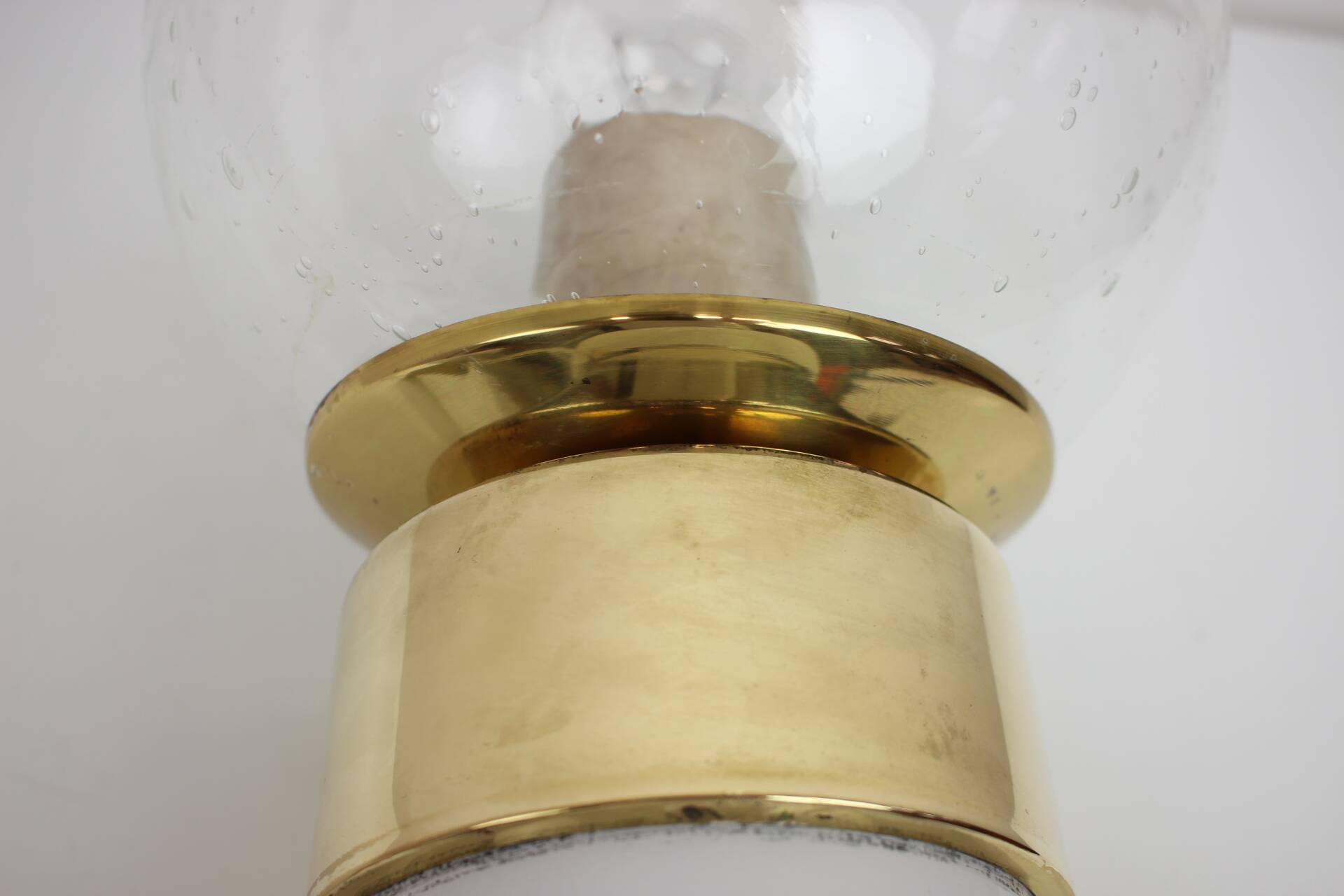 Mid-Century Brass Table Lamp by Kamenicky Senov, 1960s