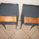 Anthracite grey style bedside pair