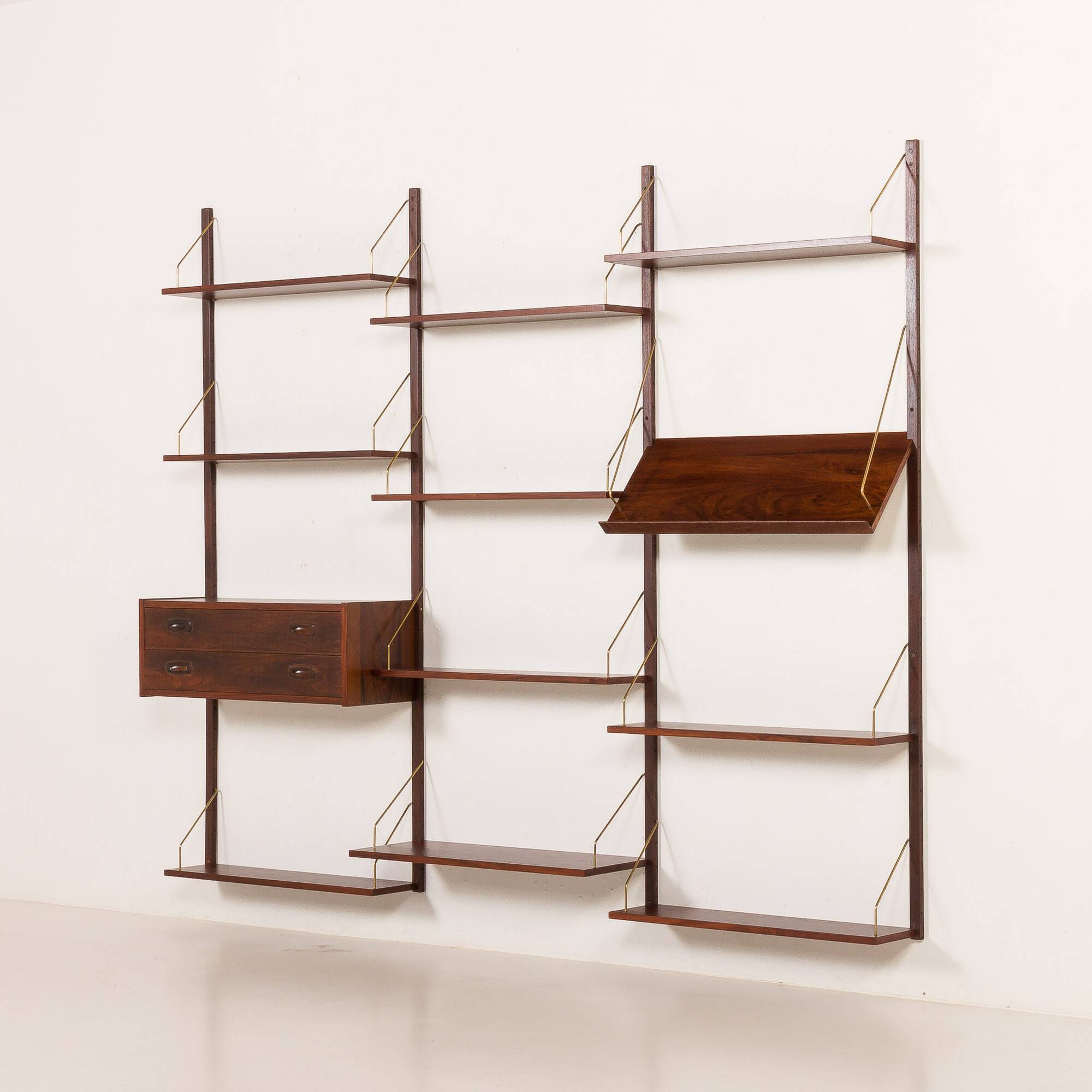 Danish mid century PS System rosewood  shelving unit , 1970s