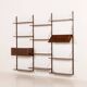Danish mid century PS System rosewood  shelving unit , 1970s