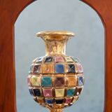 Colorful ceramic vase, 1960