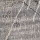 Gray handmade vintage rug 174x294cm